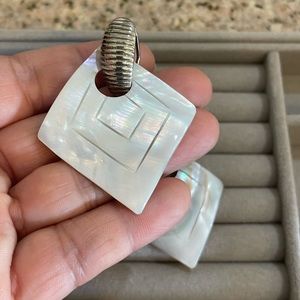 Vintage mother of pearl earrings